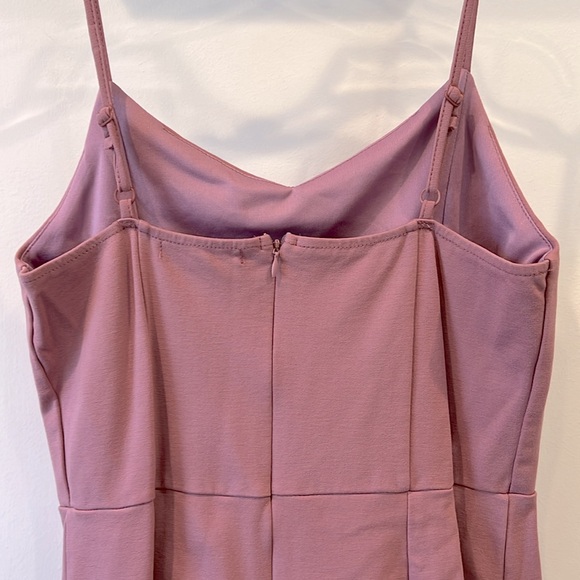 NWOT Flirty Ruffle Bottom Trim with Adjustable Straps Dress in Size Large - Picture 4 of 6